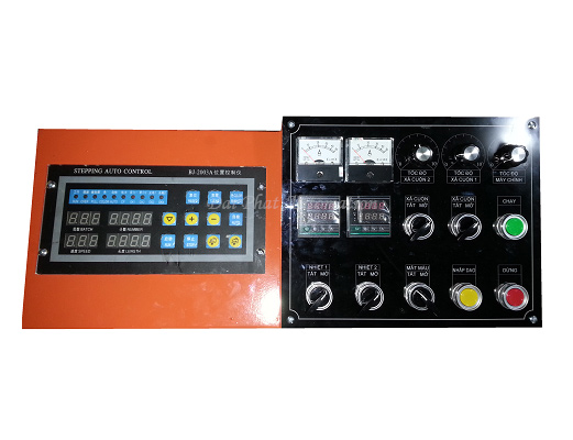 Tủ điện điều khiển máy cắt 2 tầng