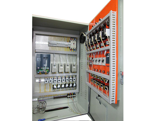 Tủ điện điều khiển máy thổi 2 đầu thu